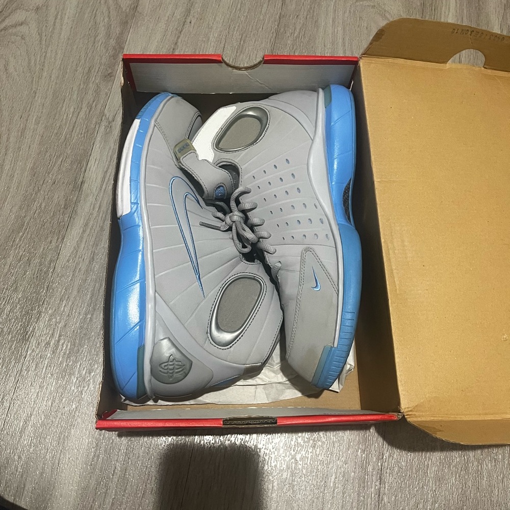 Nike Kobe Bryant Gray and Blue Athletic Shoes